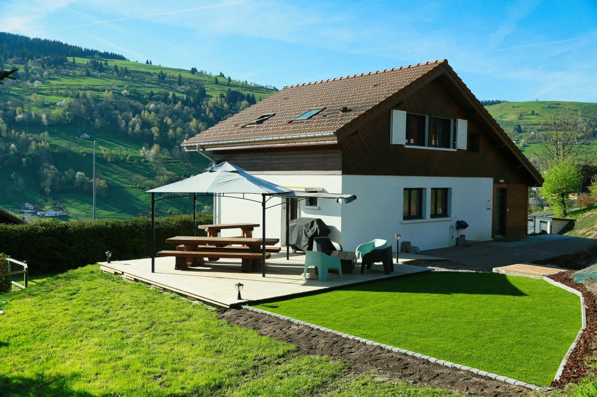 Le Petit Coin De Jeanne Et Marcel Maison De Vacances La Bresse Villa Eksteriør billede